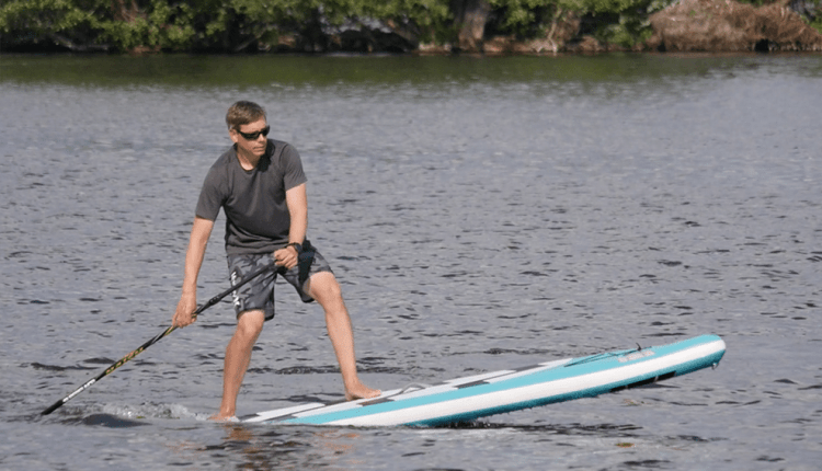 naish alana air sup board inflatable test superflavor sup mag 15