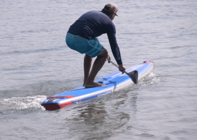 starboard airline allstar infalable sup board test christian hahn superflavor sup mag 02 400x286 - Starboard Allstar Airline 14.0x26 im Inflatable SUP Board Test